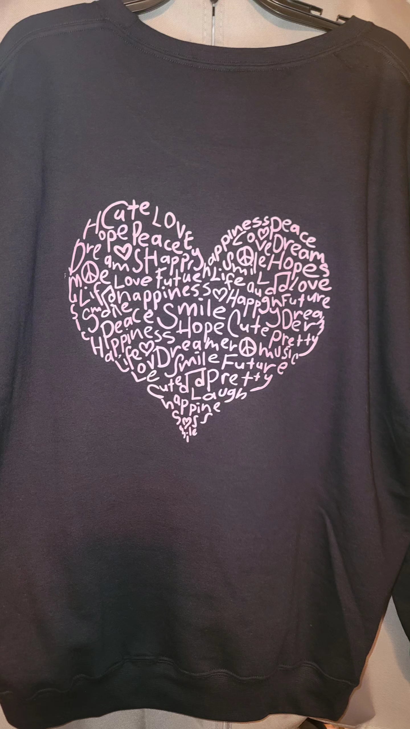 I am Beauty Throughout signature brand sweatshirt